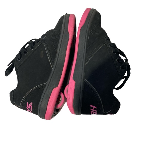 Heelys skate sneakers black and hot pink size 1 - Picture 5 of 8